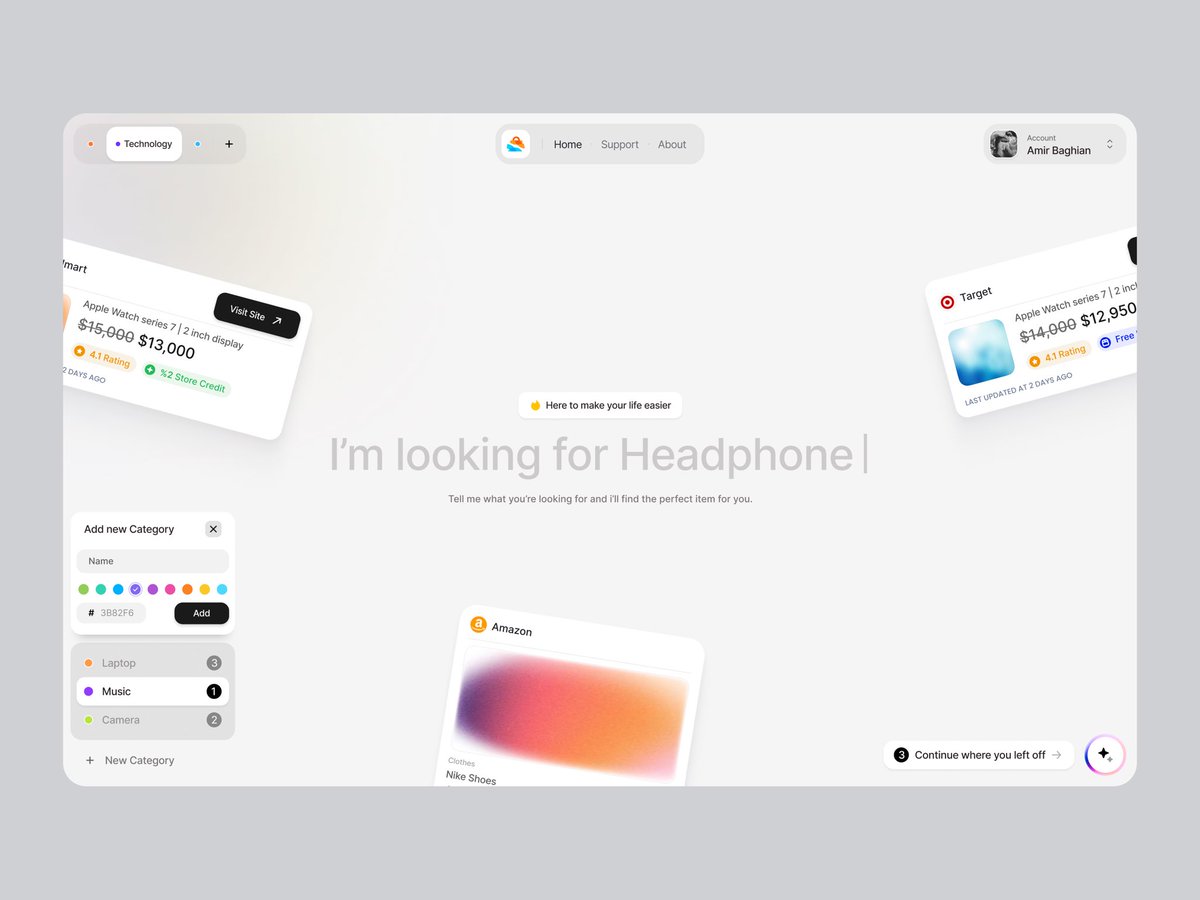 amirbaqian's tweet photo. Buy everything with AI - Search page https://t.co/ial5FJCCdF