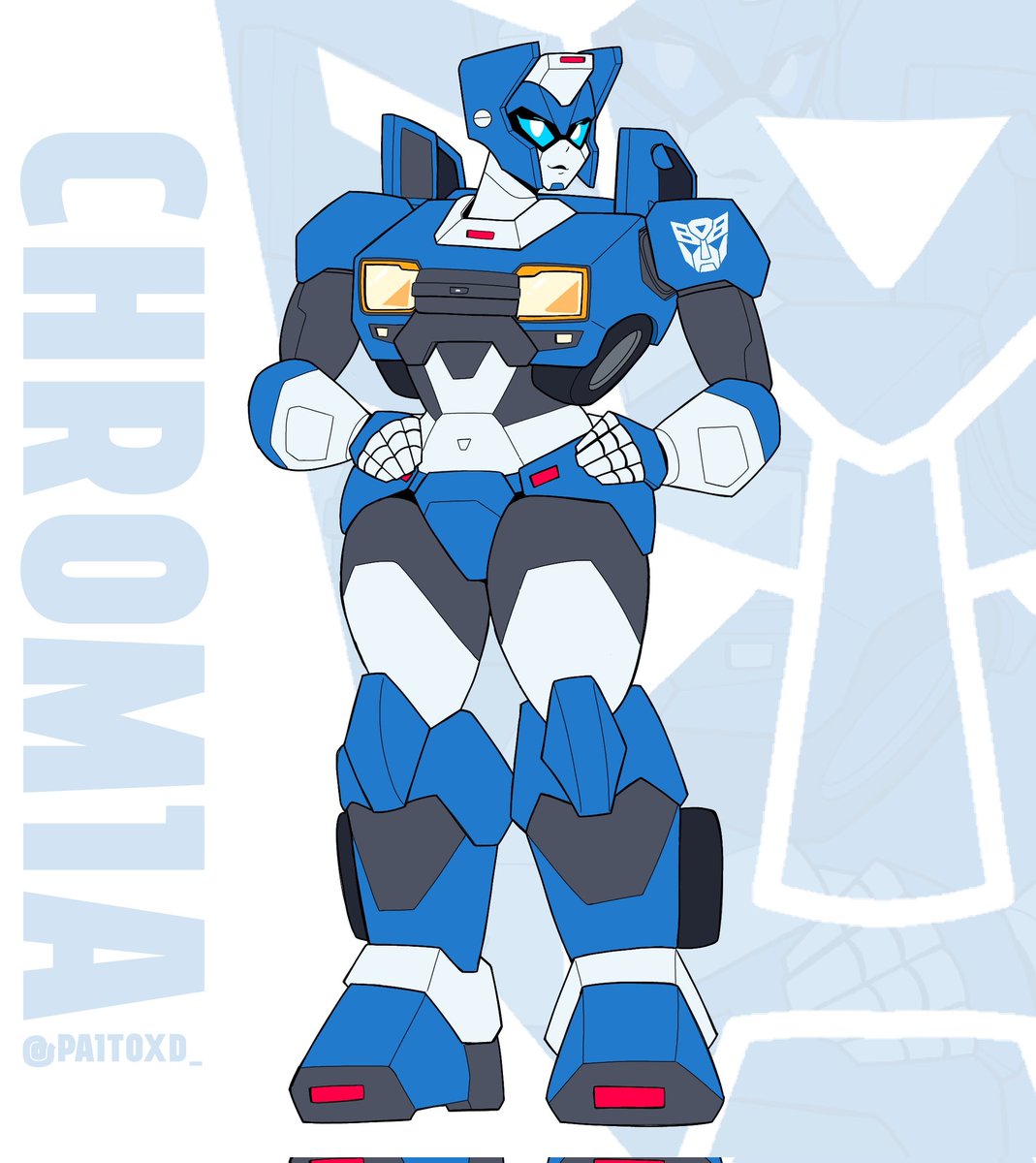 TRANSFORMERS BEYOND: CHROMIA🩵

#maccadam #maccadams  #transformersau