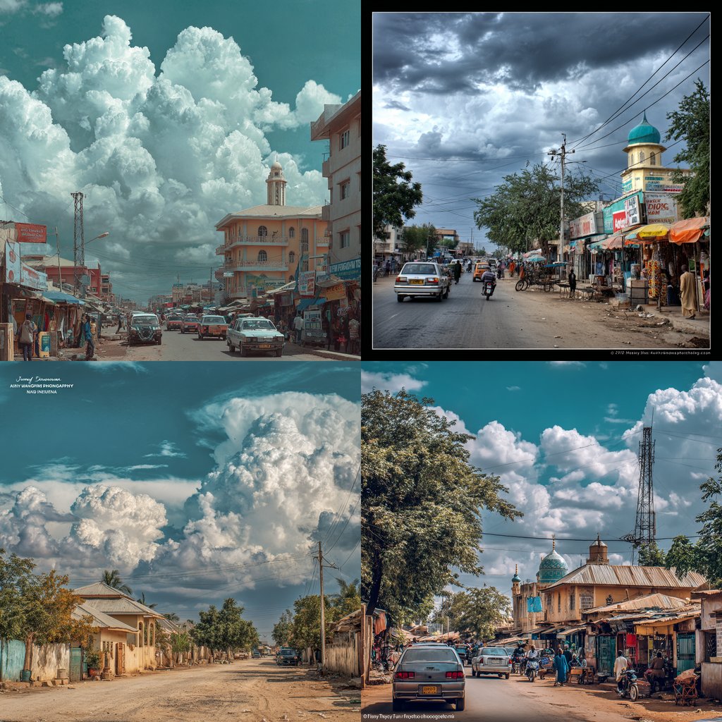 WeatherWindowAI's tweet photo. AI Generated Photos
stabilityai stable-diffusion-3-medium | OpenAI Dall-E3 | Gemini gemini-2.5-flash-image | Midjourney 

"Dry and Partly Cloudy weather in Maiduguri Nigeria" https://t.co/9zF0XrqY2G