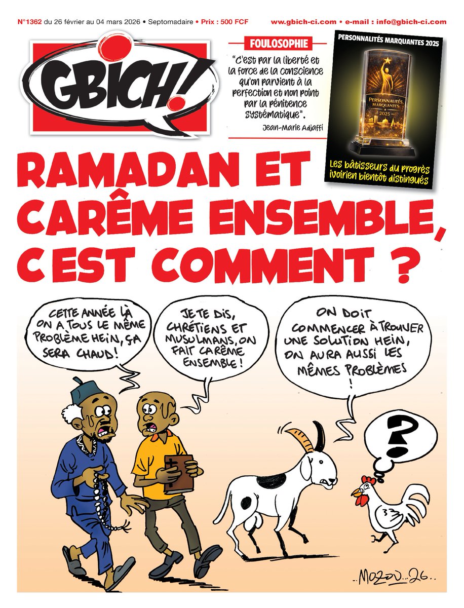 Gbich! le journal tweet media