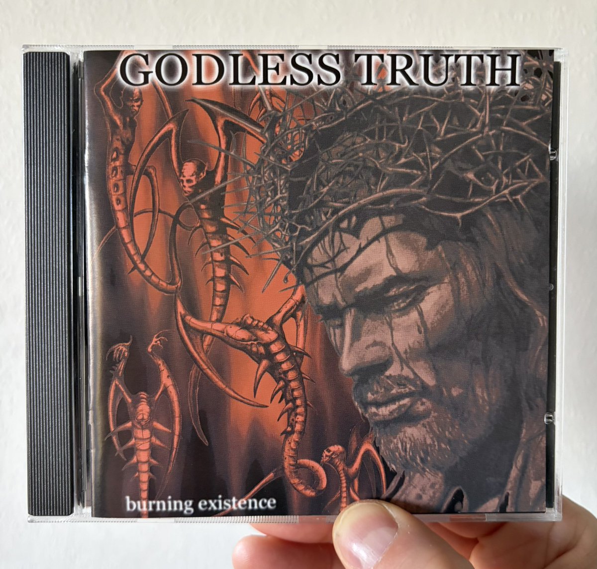 CommeDeath's tweet photo. GODLESS TRUTH 🇨🇿 « Burning Existence » 1999 https://t.co/D9RuucwEyR