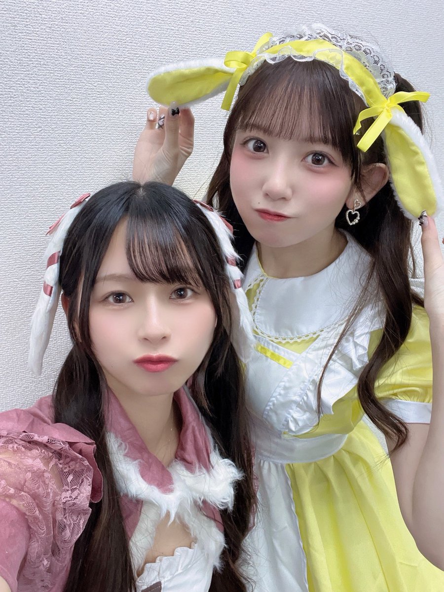 うさぎとうさぎ🐰🩶