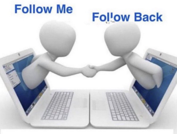 Let’s play a game, you follow i follow back. You in?