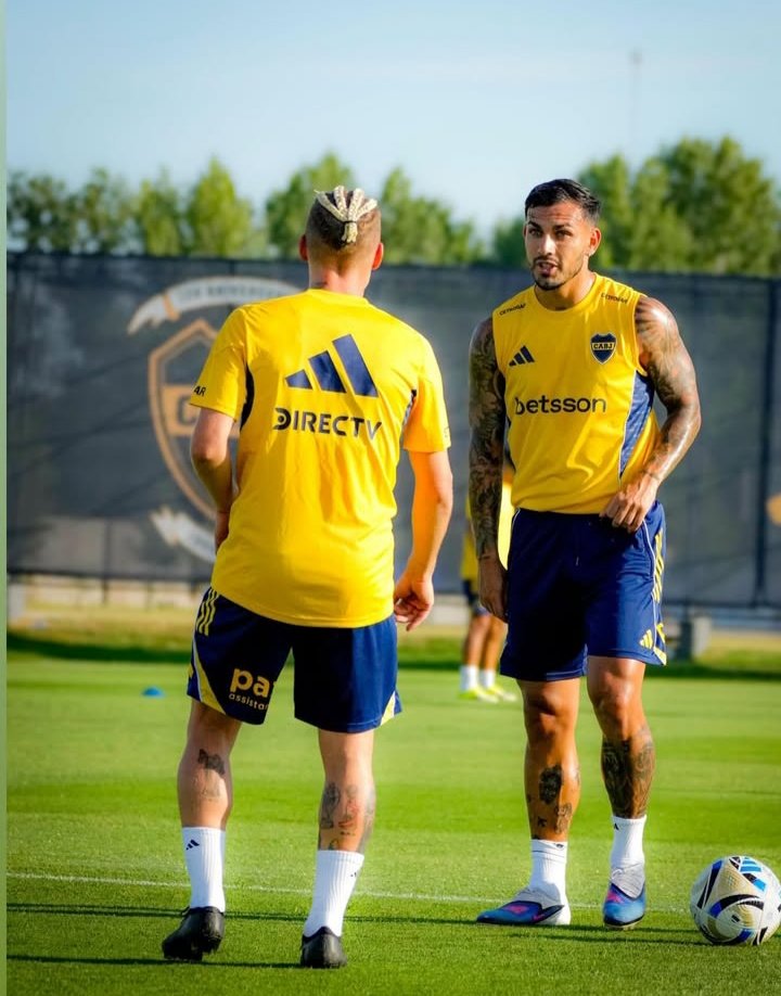 📣 ATENCIÓN 📣 Leandro Paredes está haciendo trabajos con pelota . La intención del CT es que regrese en el partido con Lanús. No sé lo quiere arriesgar este sábado frente a Gimnasia de Mendoza ✅