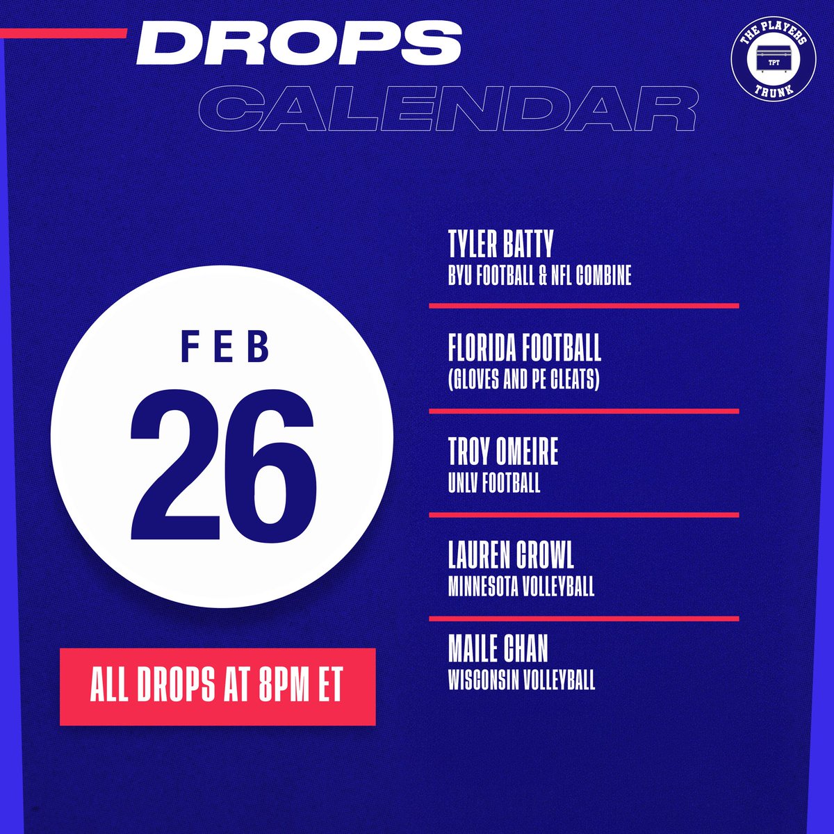 The Players Trunk tweet media