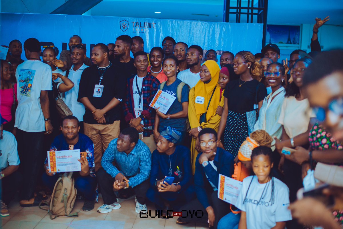Oyotalenttribe's tweet photo. The Oyo ecosystem isn't just thriving; it has become a launchpad for talent pursuing meaningful personal and professional growth.

This Saturday marks the official conclusion of #BuildwithOyo. https://t.co/GzGhUNC3VD