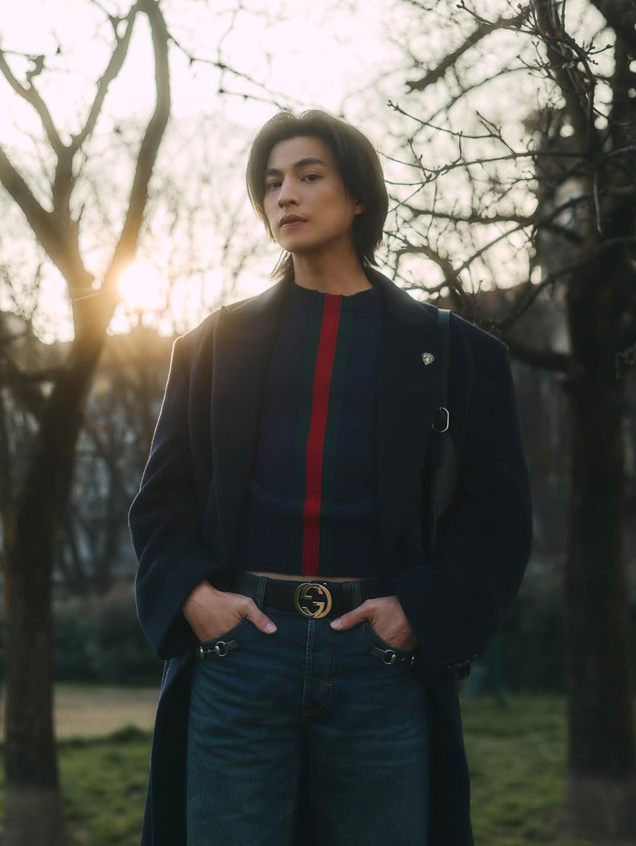 Gulfkanawutofc's tweet photo. IG update : GulfKanawut

ภาพสวยๆในลุคของ Gucci ที่มิลาน 

GULF GO MILAN FOR GUCCI
#GULFxGucciMFW26
#GucciPrimavera 
#GuccixGulf #MFW​
#Gucci​ #GulfKanawut https://t.co/EFd3PfFgVh