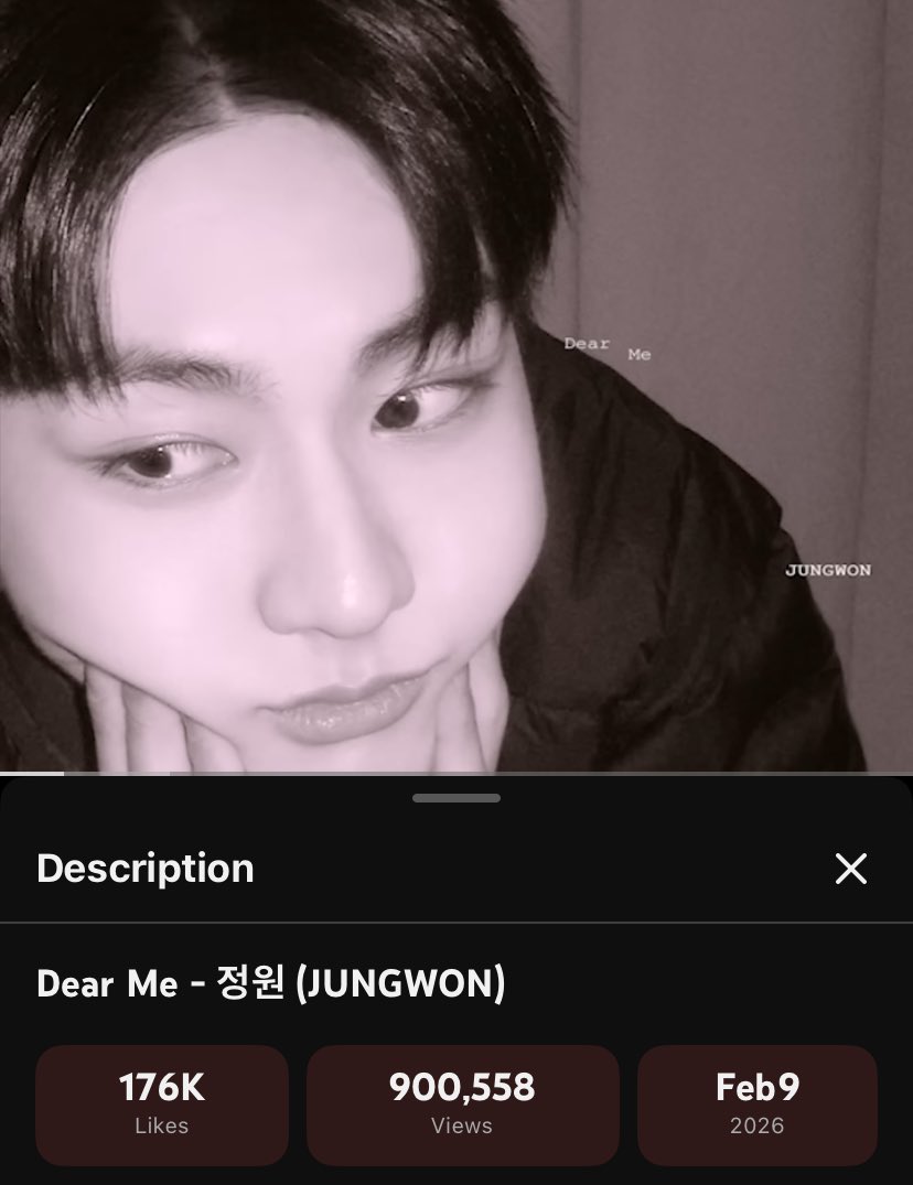 🔓 900K views — next stop, 1M!

ENGENEs and Jungdeundans, as February comes to a close, we hope you’ll keep streaming with us until the very end. Whatever views we reach, remember that every single one came from our hard work and love as fans ♡

🔗 youtu.be/9uDVag6HP8g?si…