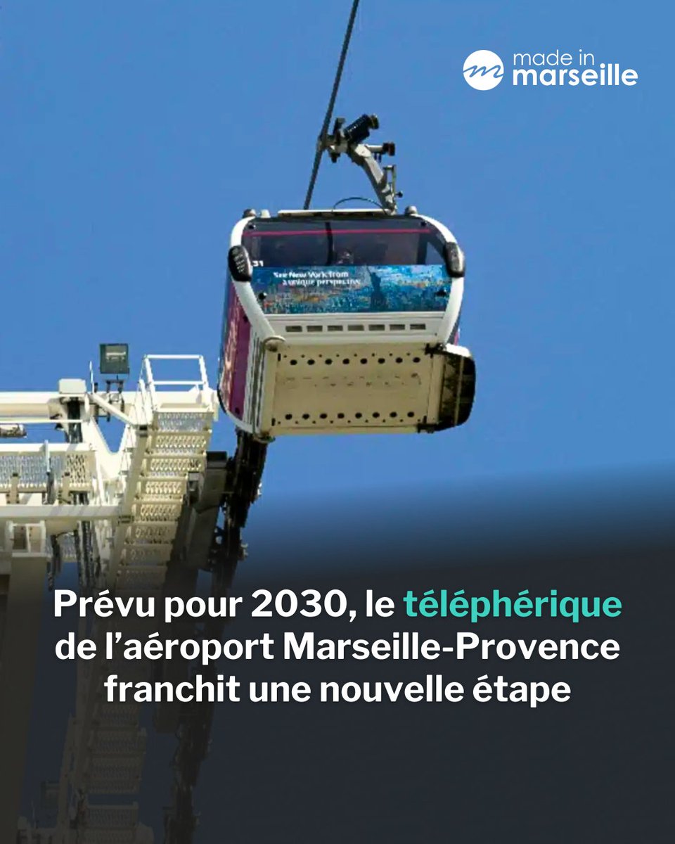 🚡 Le groupement piloté par Systra vient de décrocher le marché pour le téléphérique de l’aéroport Marseille-Provence. Sa mise en service est prévue en 2030.

➡️ madeinmarseille.net/?p=197302