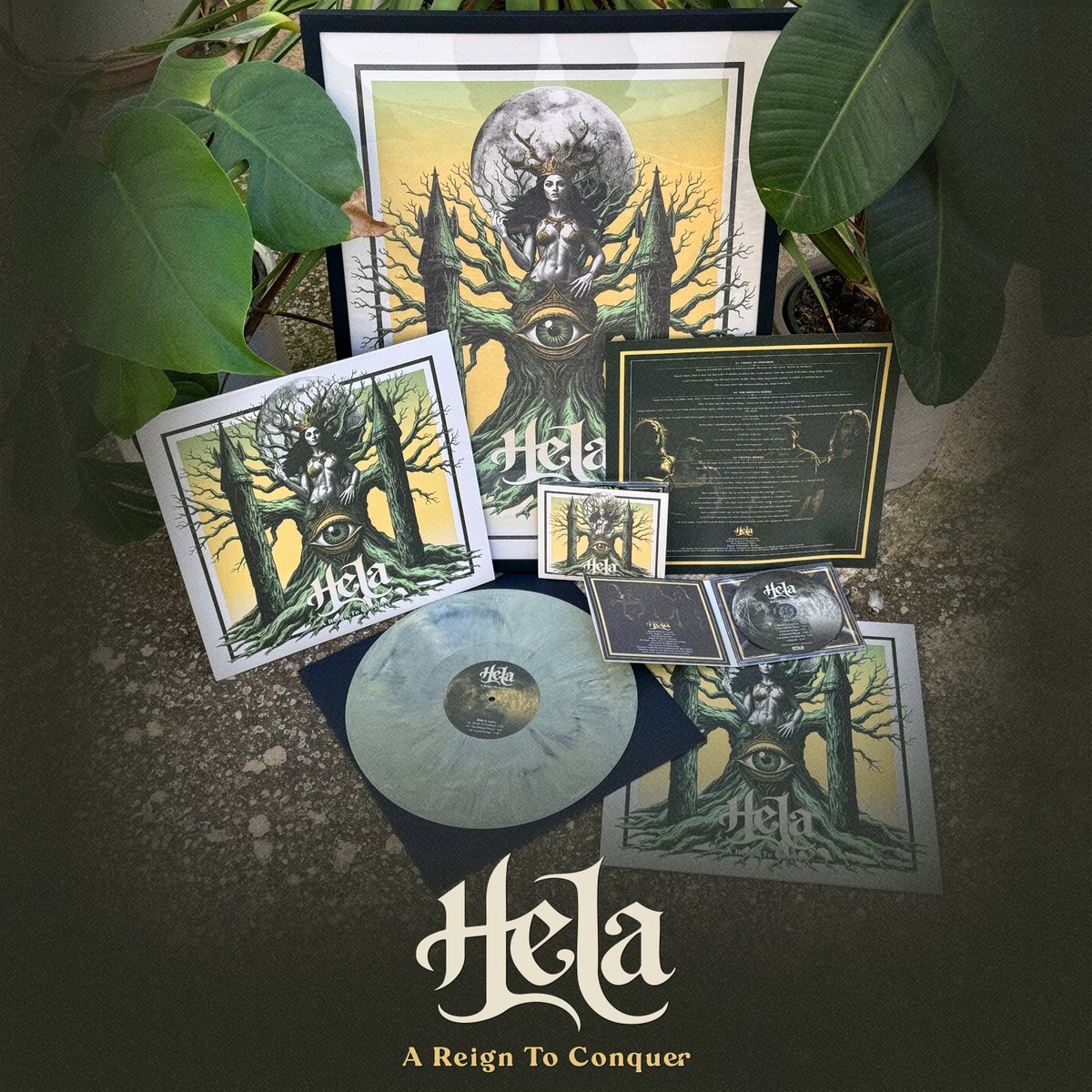 TormoRecords's tweet photo. 🔥 HELA – “A REIGN TO CONQUER” ya está aquí 🔥

La edición física ha quedado brutal. Los preorders están llegando ya.

Vinilo + póster A2 firmado y CD: agotados en https://t.co/4cou0GZnrE 

Vinilos disponibles en 👉 https://t.co/4cou0GZnrE https://t.co/njAZXdz7Ob