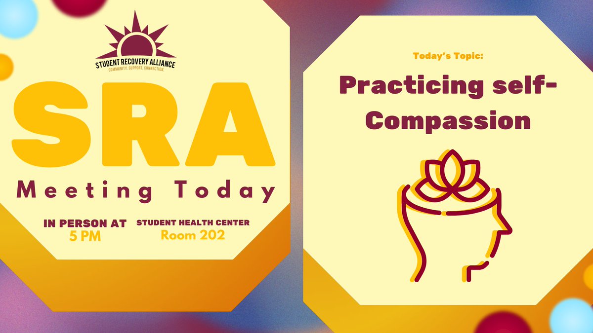 txstSRA's tweet photo. Meeting tonight! Today, we are discussing practicing self-compassion. For more information, visit: https://t.co/74gFfuGY3M https://t.co/8T77wsfDjL