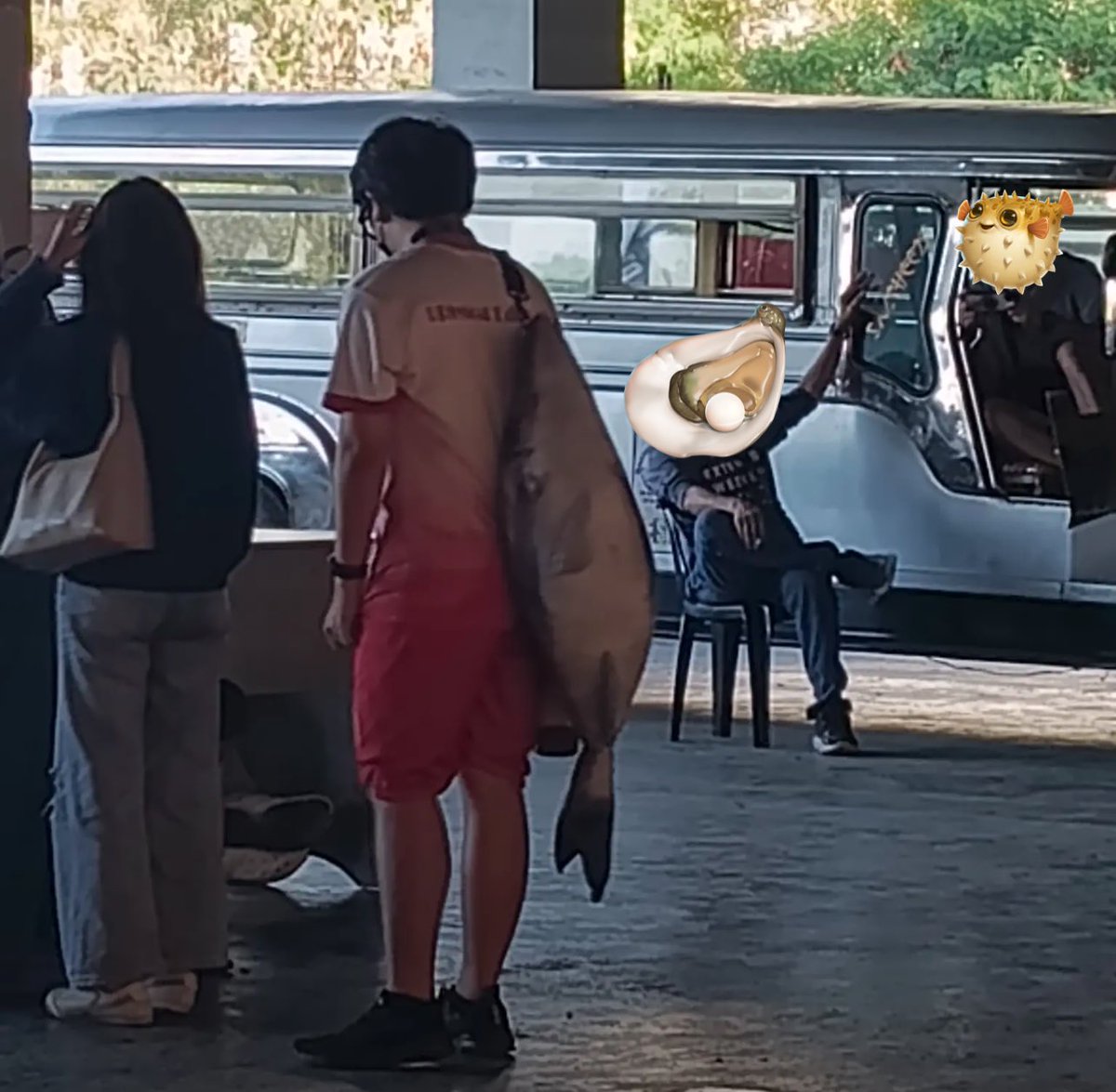 I love being silly in public