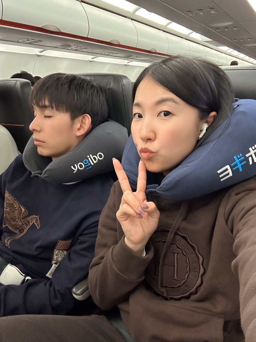 今朝北海道に到着して、また本州に戻ってきました😂 @yogibojapan の