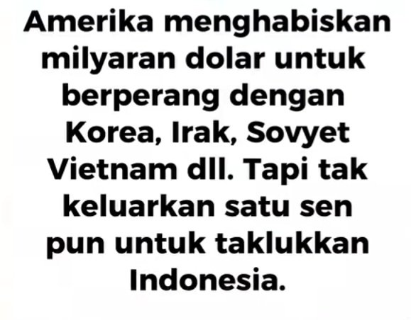 Sampai disini paham kan ??