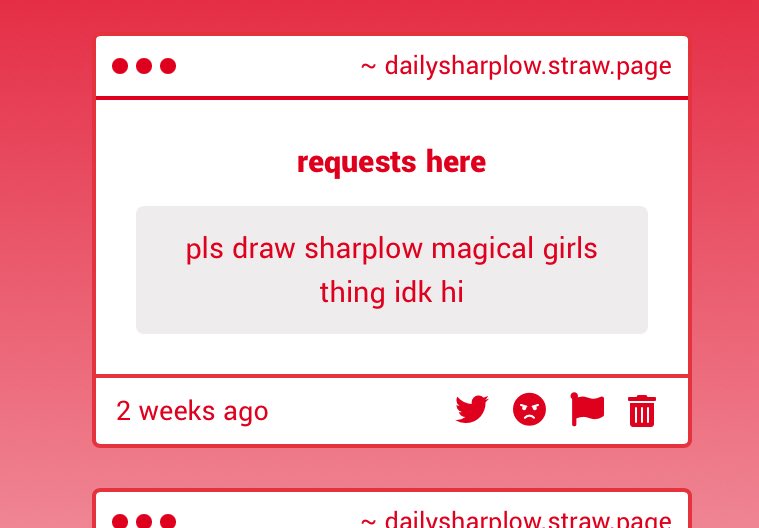 dailysharplow's tweet photo. strawpage req check https://t.co/KI8fyc8yXU