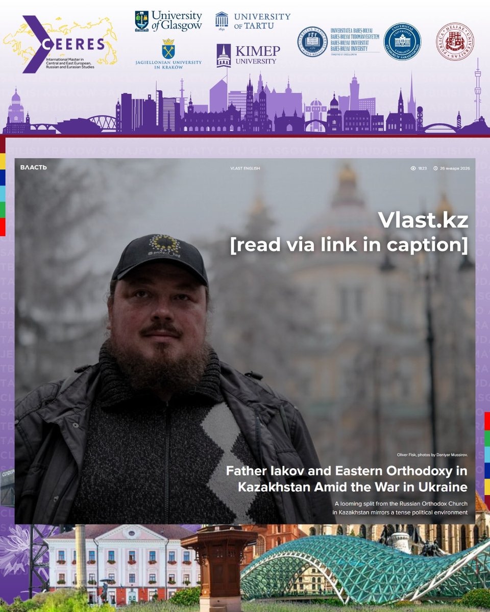 imceeres's tweet photo. CEERES student Oliver writes for https://t.co/5apa6iHejT! 🇰🇿

Last month, Oliver Fisk, had a long-read article published in https://t.co/5apa6iHejT, exploring one priest's mission to build an Eastern Orthodox church in Kazakhstan free from the Kremlin's influence. https://t.co/sLUO715uzu
