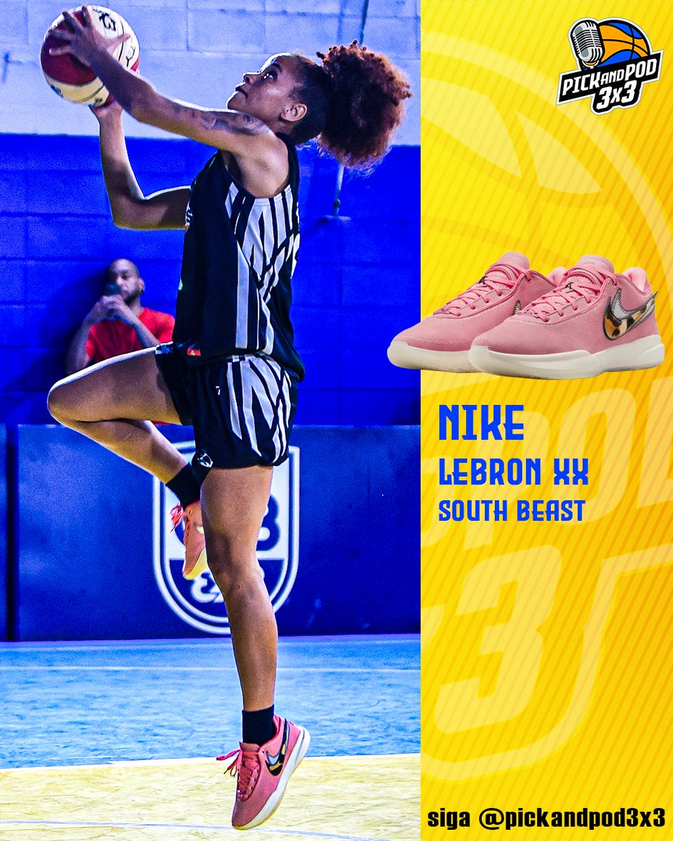 pickandpod3x3's tweet photo. SNEAKERS
NO PÉ DELAS 

Os tenis que a galera do BASQUETE 3X3 usa nas estapas pelo Brasil e mundo.
#PickAndPod #Sneakers https://t.co/l45XcevjUt