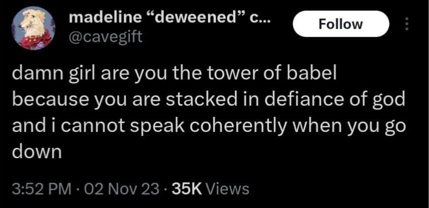 laura “on the other website too” cavegift tweet media