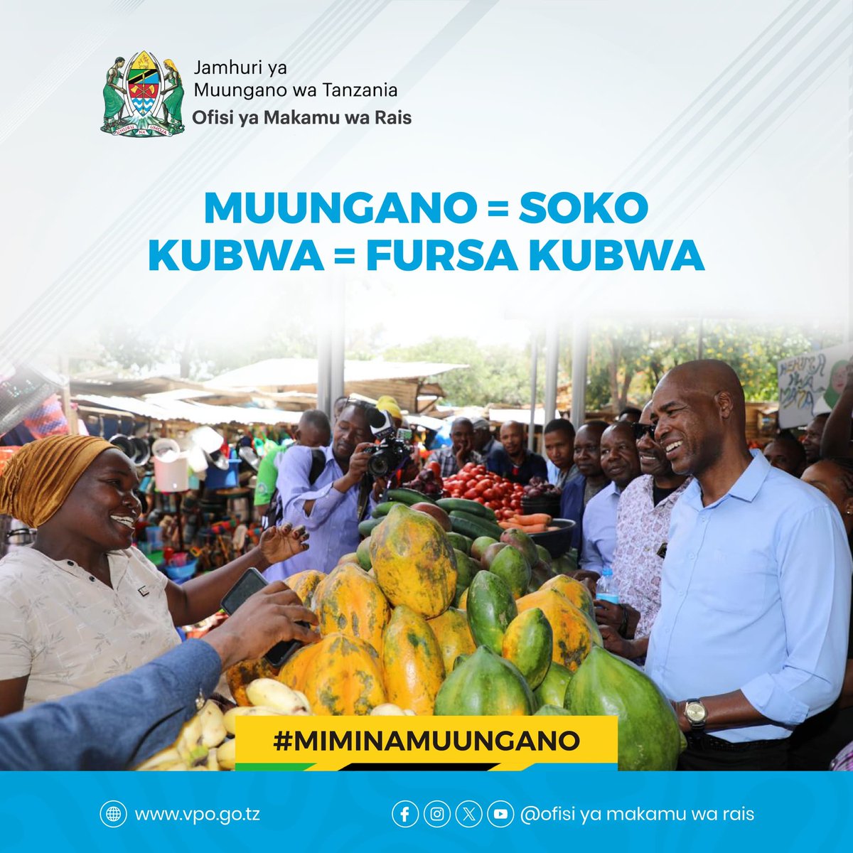 SaySalum's tweet photo. Muungano wetu ndio uimara wetu @miminamuungano @ikulumawasliano @sisiniTanzania @hayandiomatokeochanya @machakatandawili @NCHIYANGUT https://t.co/QXrKbwg9Dl