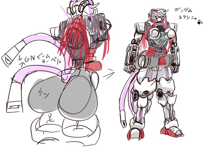 こんな機体でガンプラバトルしたいです… 