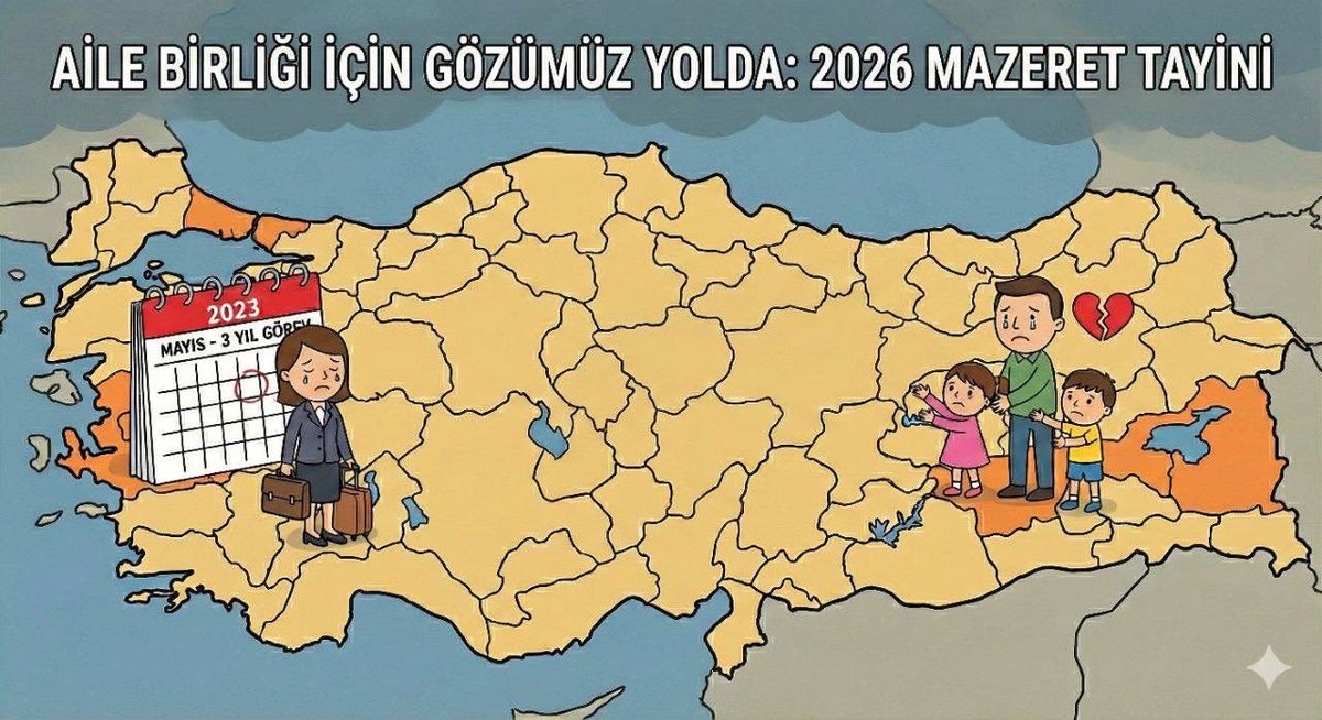 GlahSevim1's tweet photo. @TayinHakki2026 @EgitimBirSen 2023 Mayıs'ta atanıp, 4 ay sonra göreve başlatılan öğretmenler olarak, 2026 yaz mazaretine, başvuru tarihinde hala sözleşmeli statüde olduğumuz için başvuramıyoruz. Kılavuzun bu mağduriyeti giderecek şekilde düzenlenmesini talep ediyoruz. @Yusuf__Tekin @cftcblnt https://t.co/ztAtPPyDcy