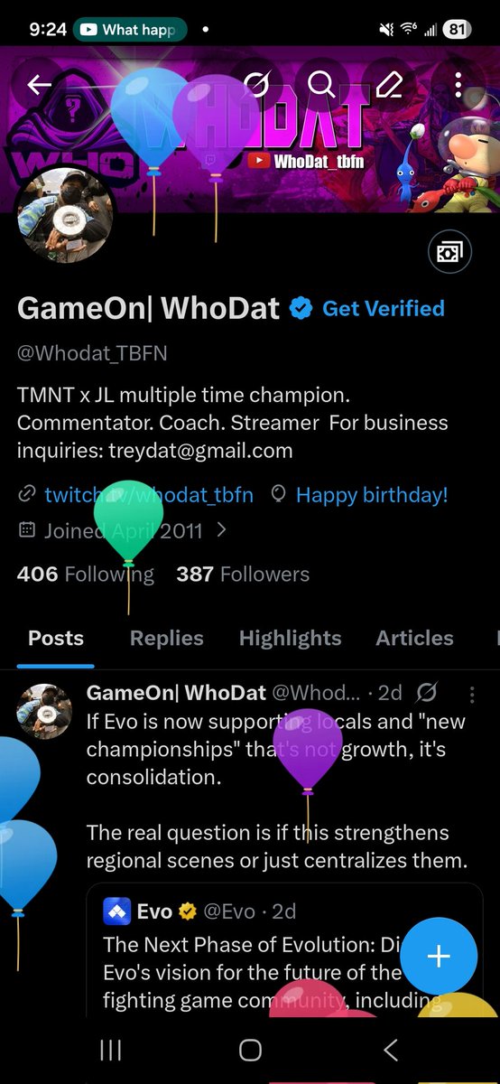 GameOn| WhoDat tweet media