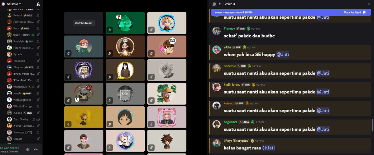 <a href="/SeismicSys/">Seismic</a> Karaoke : Regional Edition! <a href="/SeismicsysIDN/">SeismicIndonesia🇮🇩</a> 
Gmic host <a href="/0xTremolo/">Tremolo</a> <a href="/0xKreko/">𝕂𝕣𝕖𝕜𝕠 (❖,❖)</a> <a href="/0xjamp/">Jamp</a> 

Gmic | <a href="/SeismicSys/">Seismic</a>  | <a href="/NoxxW3/">Noxx</a>  | <a href="/heathcliff_eth/">Heathcliff</a> | <a href="/xealistt/">Xealist</a> | <a href="/revvETH/">Revv</a> | <a href="/cigsafterr_/">Cigs</a> | <a href="/darkknight10899/">origin91</a> | <a href="/nftzella/">ZELLA⨀</a>