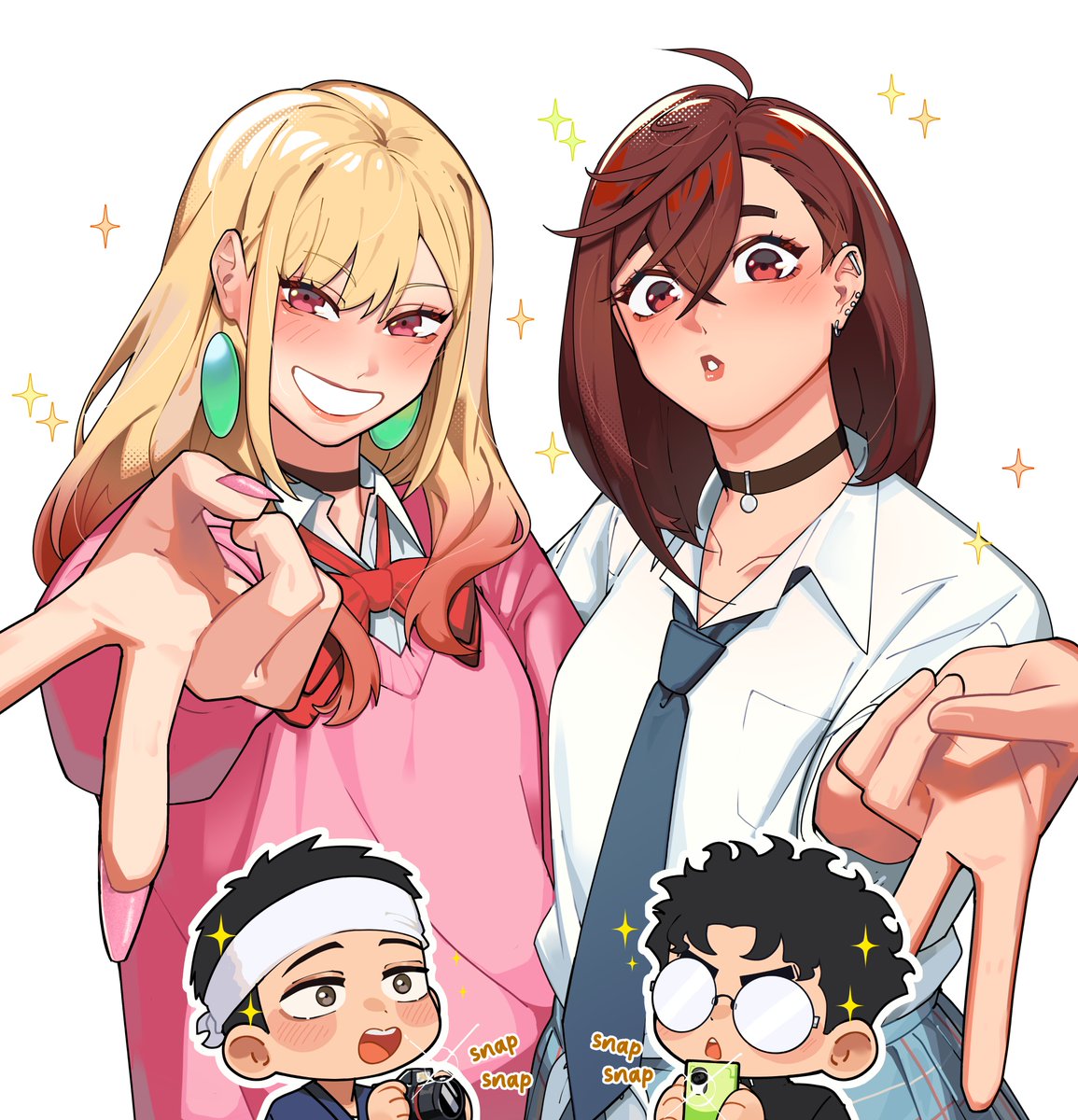 ピースサイン #ダンダダン #dandadan