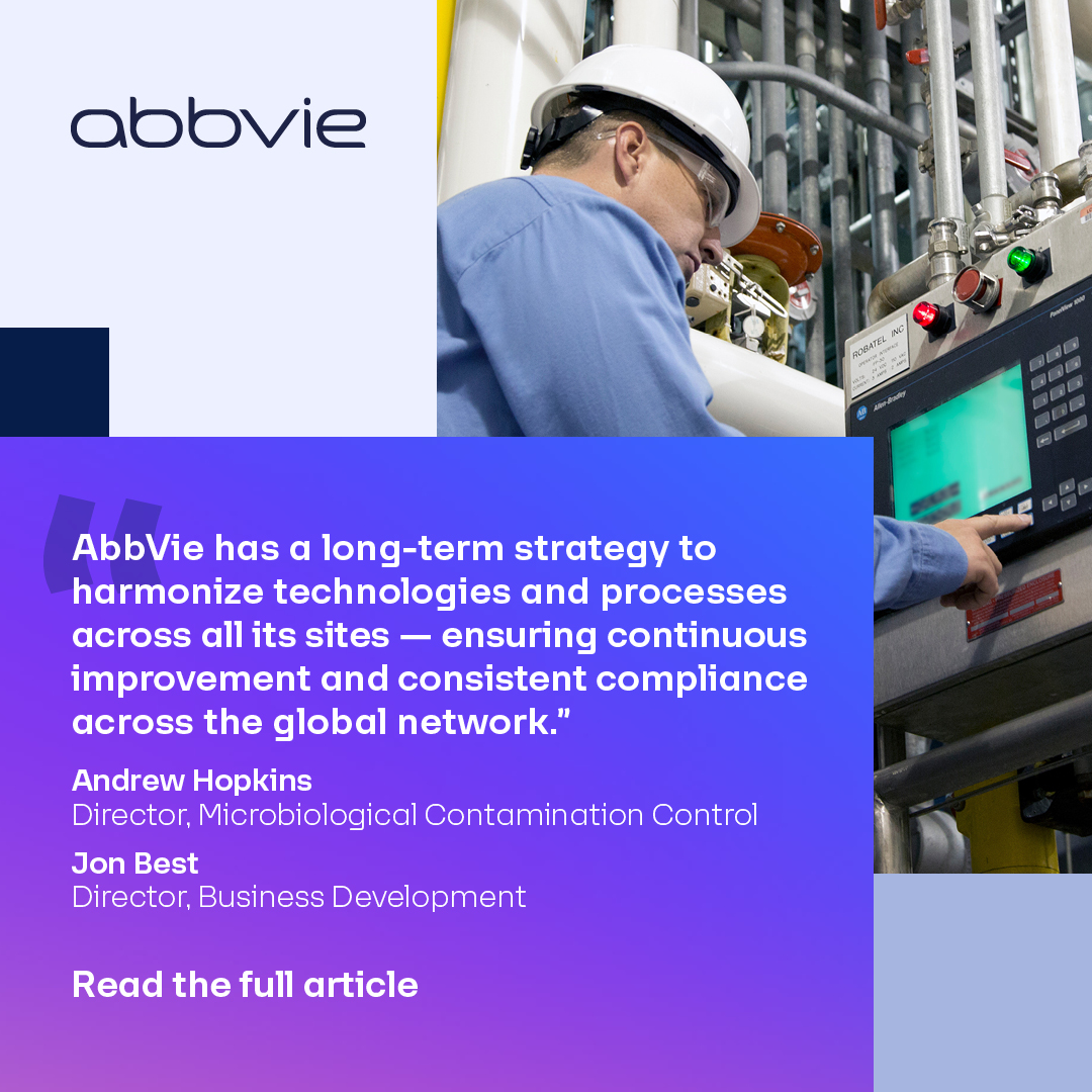 At AbbVie Contract Manufacturing, readiness is built into the way we work.

Explore how AbbVie is translating Annex 1 into action, and setting a new benchmark for compliance and patient safety: hubs.li/Q044NZVz0