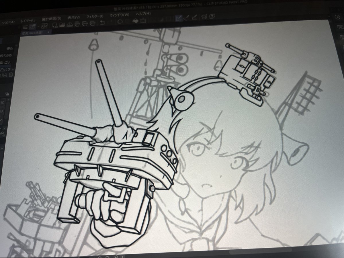 メカ描いてるなぁって感じ 