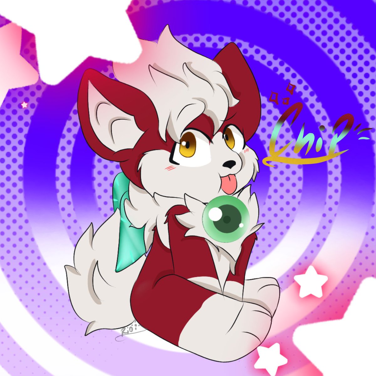Chip_Gaia's tweet photo. I love @ marx.disc's drawing! He draws incredibly well, and I absolutely loved his drawing. Thank you so much! https://t.co/yOjyifwE9C