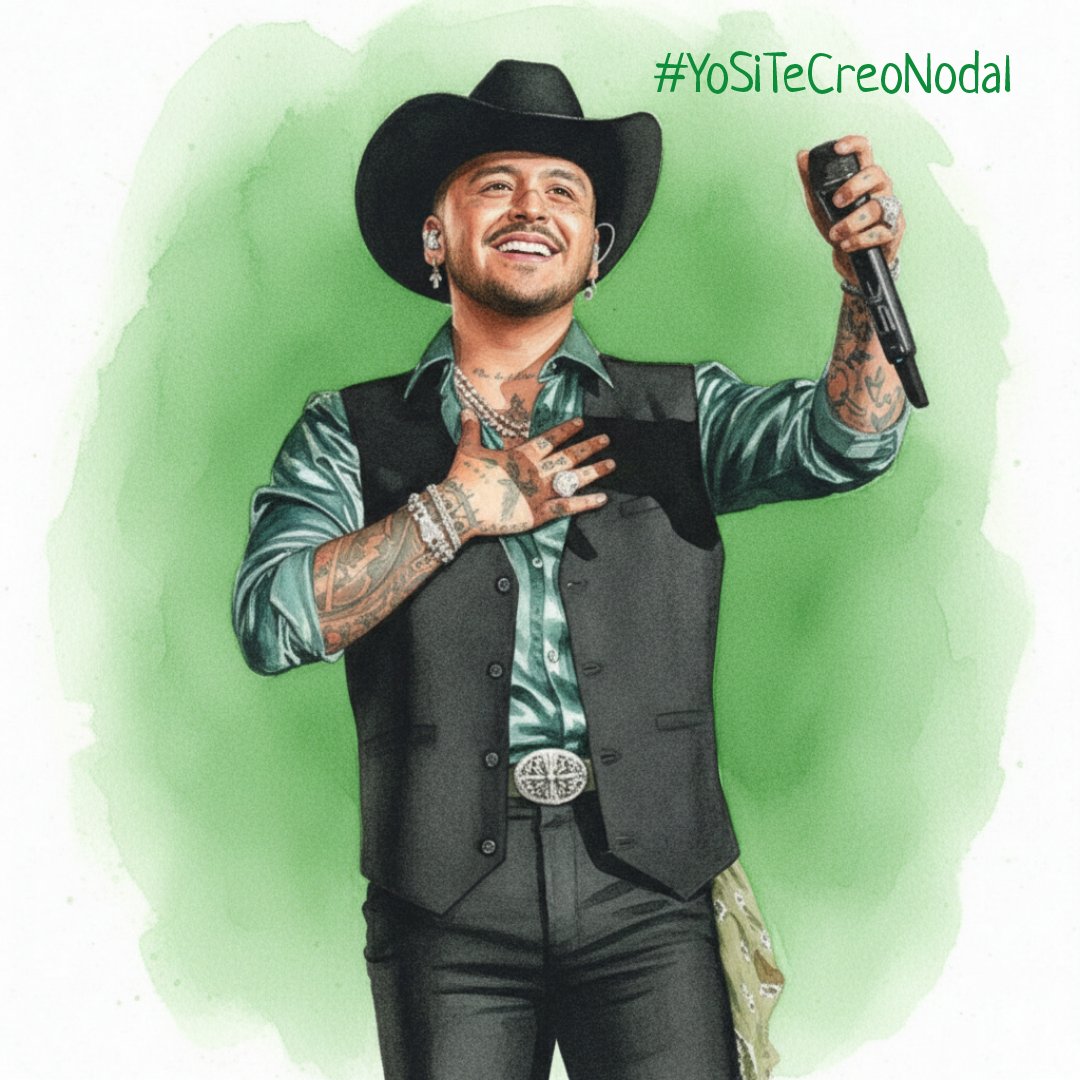 hay que echarnos unos tequilitas en su honor

#YoSiTeCreoNodal