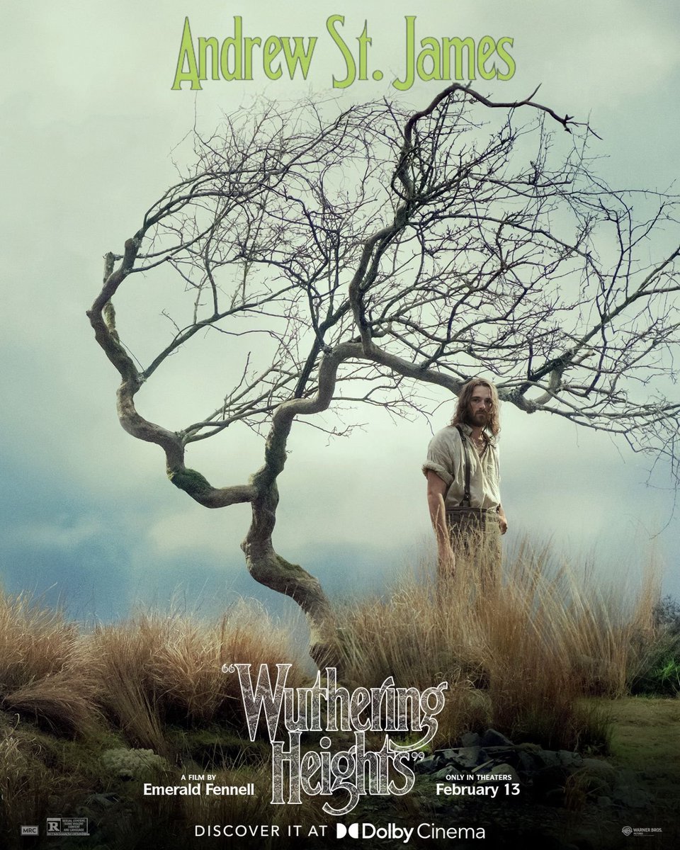 rpupdatesfilm's tweet photo. New Dolby posters for Emerald Fennell’s ‘Wuthering Heights’ have been released.

In theaters very soon. https://t.co/h3ab3pejCK