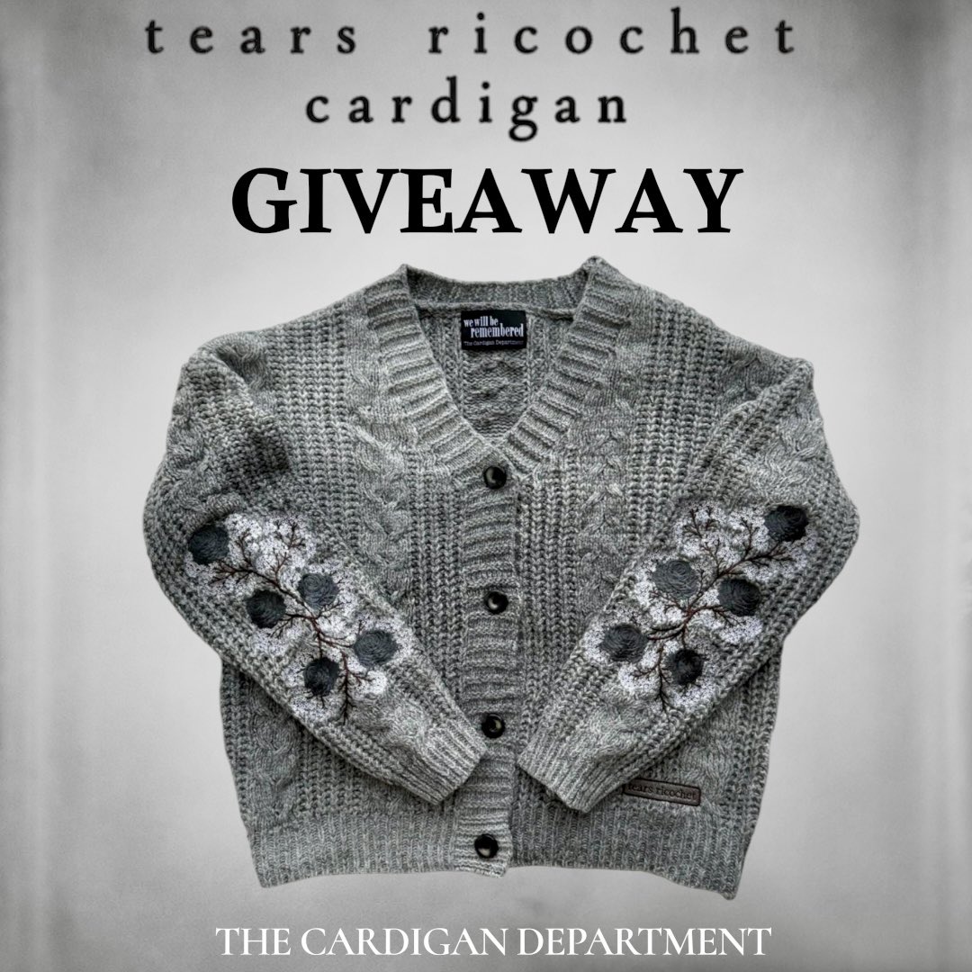 THE CARDIGAN DEPARTMENT tweet media