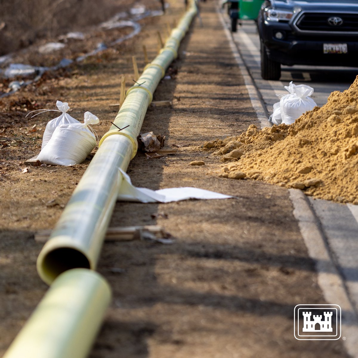 USACE Baltimore tweet media