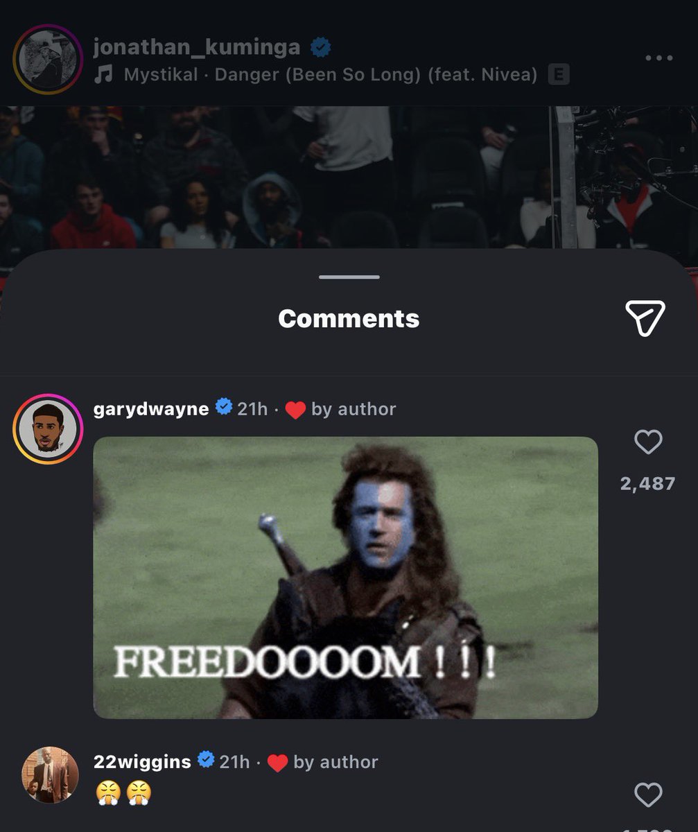 Look at GP2 under JK’s Instagram post. 😭🔥