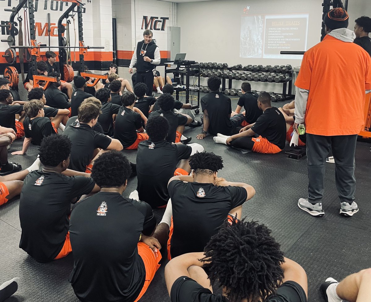 McTJacketsFB's tweet photo. 2/26/26 THANK YOU @CoachDFaulkner FOR THE WORD OF THE DAY β‘οΈ BELIEF
#catholicschoolsweek #BURNTHEBOATS #mctdifference #MCGILLTOOLENYELLOWJACKETS
@CoachTbuck4 @QuintinProffitt
@doriot5 @ConnorCollier12 @CoachBrady56
@DJTheWarrior76 @the_coachmentor https://t.co/9tCBqYl21P