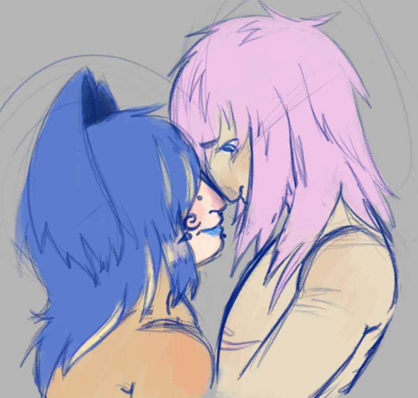 Sasha and Yuri thing cuz I love gay dudes #doodle