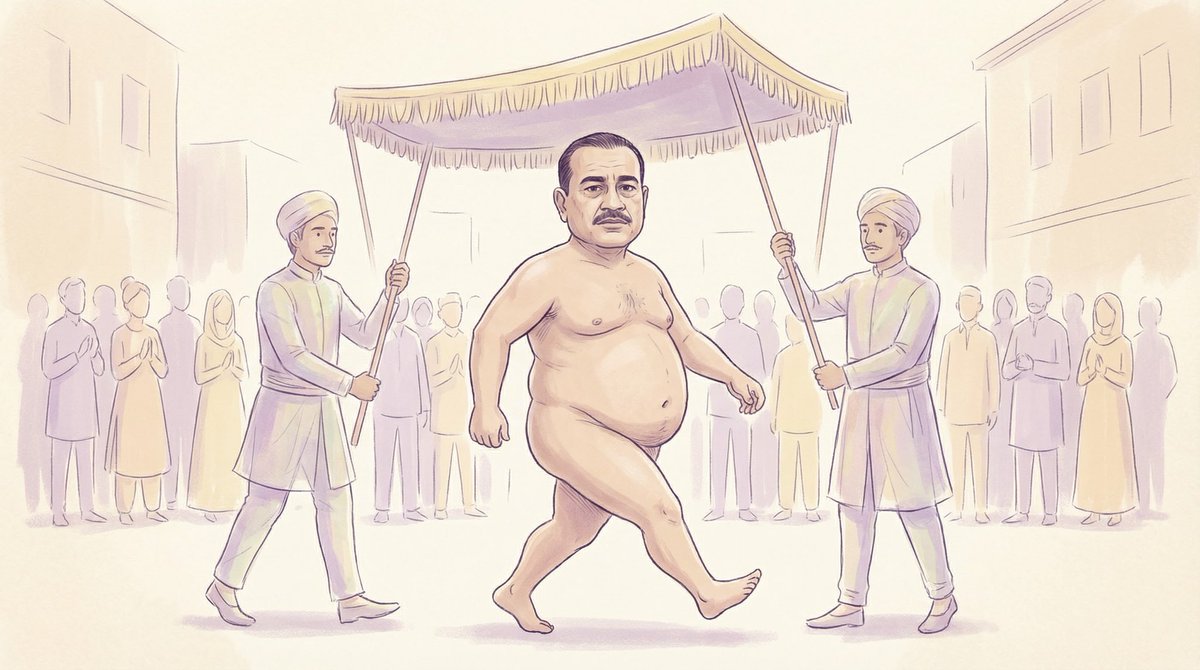 ننگے بادشاہ منیرے مستری اور اس کے چپڑاسی کو تمام عرب ممالک، اور چین نے منع کیا کہ افغانستان سے جھگڑا مت کرو، مگر ریٹائرڈ او ٹی ایس چیف اور فارم 47 حکومت کے چپڑاسیوں کا کیڑا مرتا ہی نہیں ہے، کیونکہ جنگ چھیڑ کر عوام کو ڈرانا ہے، اور اپنی اہمیت جتانا ہے ➖️ مگر تم سے نا ہوپائے گا!