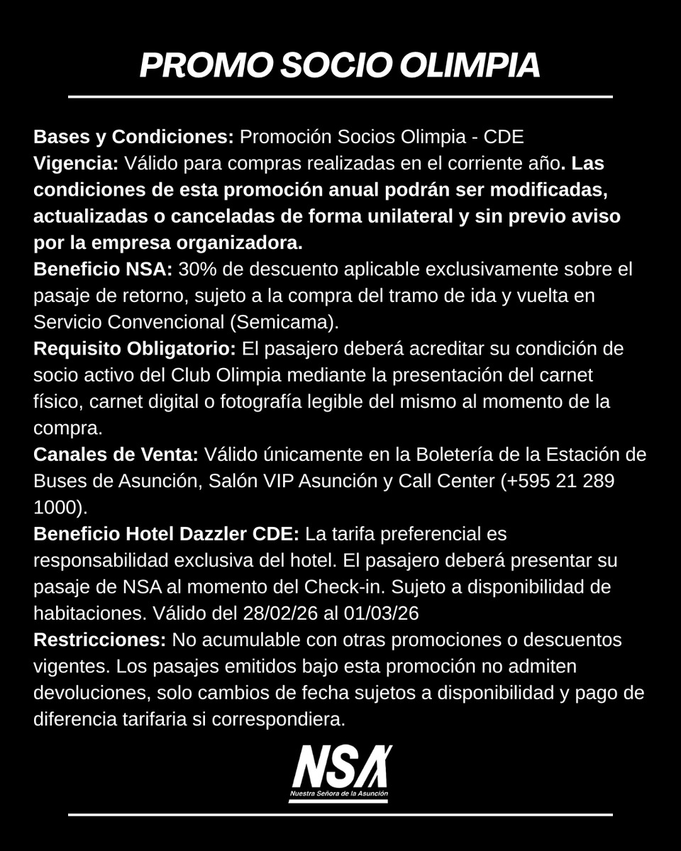 NSA Paraguay tweet media