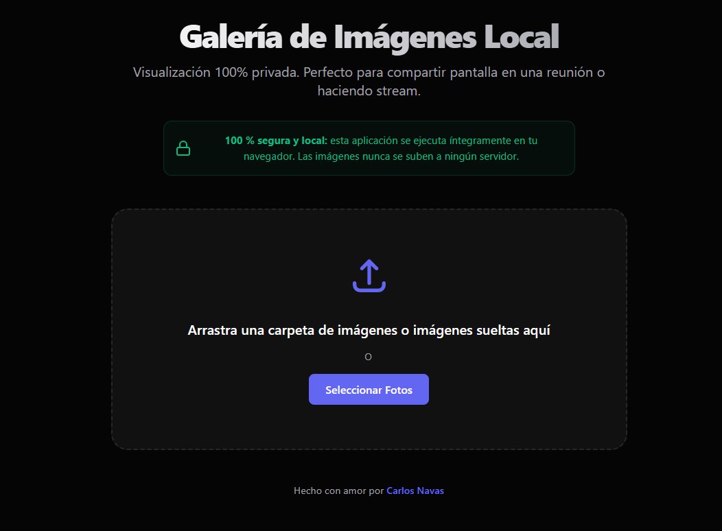 carlosnavas91's tweet photo. Compartir pantalla en reunión o en stream para enseñar fotos siempre tiene ese punto de tensión de no mostrar algo que no quieres

Para solucionarlo he creado un pequeño proyecto personal: Local Image Viewer 🧵 https://t.co/ppaOhuNofV