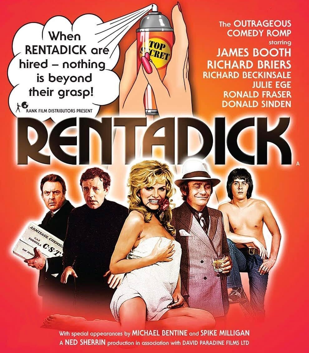 TalkingPicsTV's tweet photo. The misadventures of the incompetent detectives of Rentadick Inc!
🔎 RENTADICK (1972) 9:20pm stars #JamesBooth #RichardBriers #JulieEge comedy on #TPTV https://t.co/HEEMlY510g