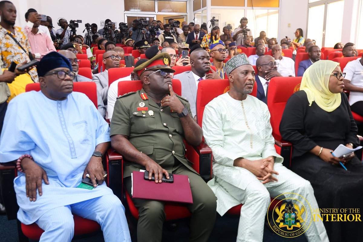 Ministry of the Interior, Ghana tweet media