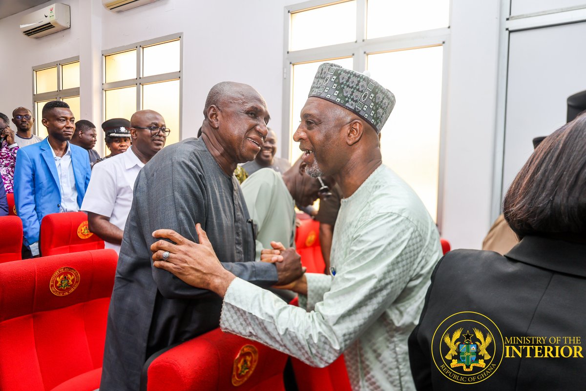 Ministry of the Interior, Ghana tweet media