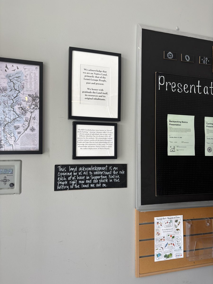 just racked 4 arcteryx jackets at the land acknowledgement REI