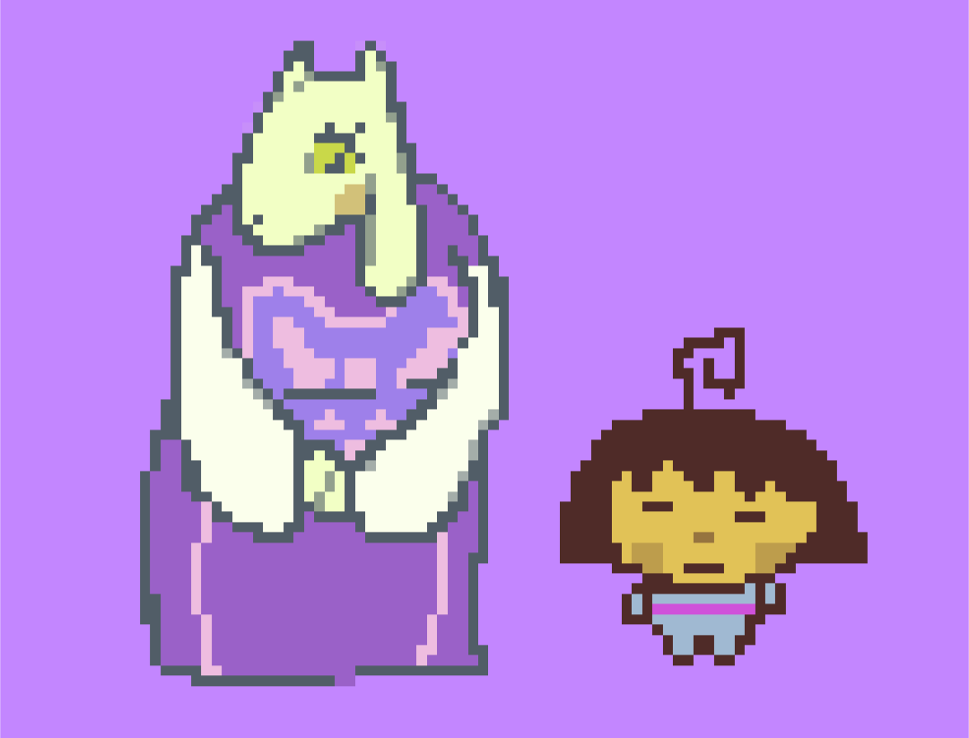 I did undertale sprites