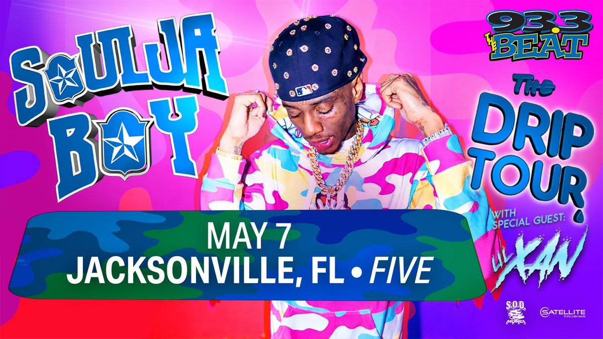 93.3 THE BEAT Presents Soulja Boy! The Drip Tour with special