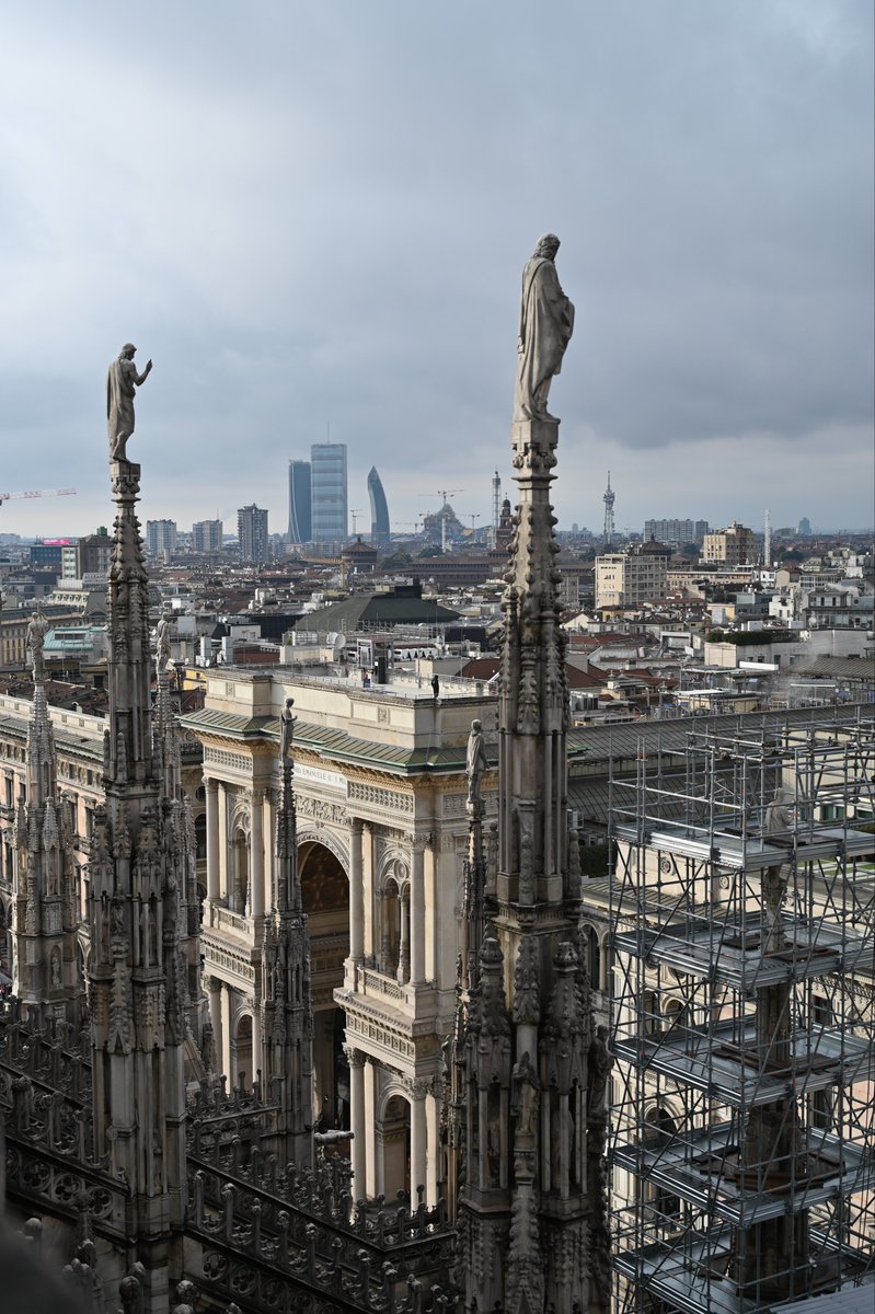 ドゥオーモの屋上から #Milano #Italy #Duomo #Nikon #Z6II