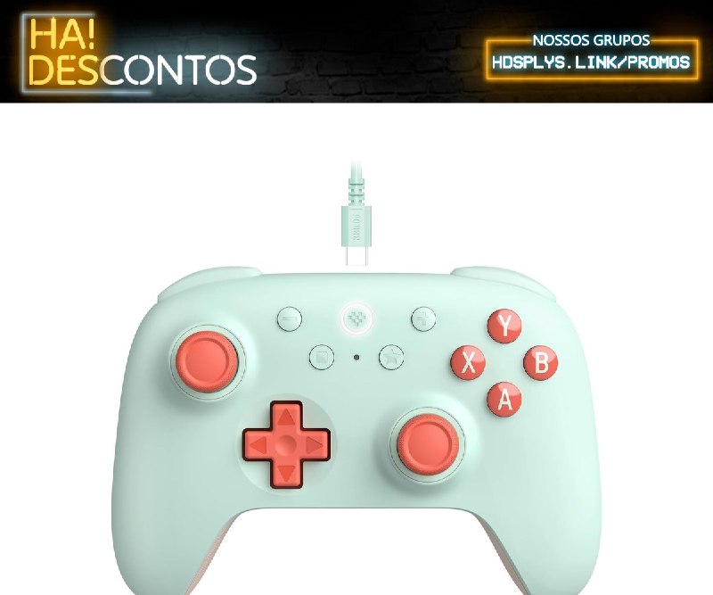 8Bitdo Ultimate 2C Wired Controller for Windows PC and Android, with 1000Hz Polling Rate, Hall Effect Joysticks and Hall Triggers, and Remappable L4/R4 Bumpers (Mint)

💸 R$ 152,99 em até 5x sem juros
🚚 Frete Grátis
🔗 amzn.to/3ZURHdl