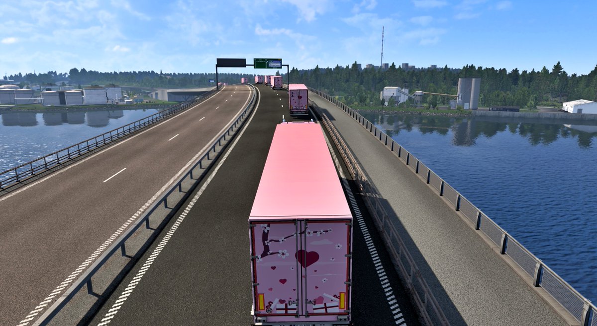 David0Connor's tweet photo. 1/2 #CruisingNordicHorizons #HeartsOfBloom #eurotrucksimulator2 #gaming #ets2 #tmp #truckersmp #BestCommunityEver https://t.co/Dh1xUyCwSy